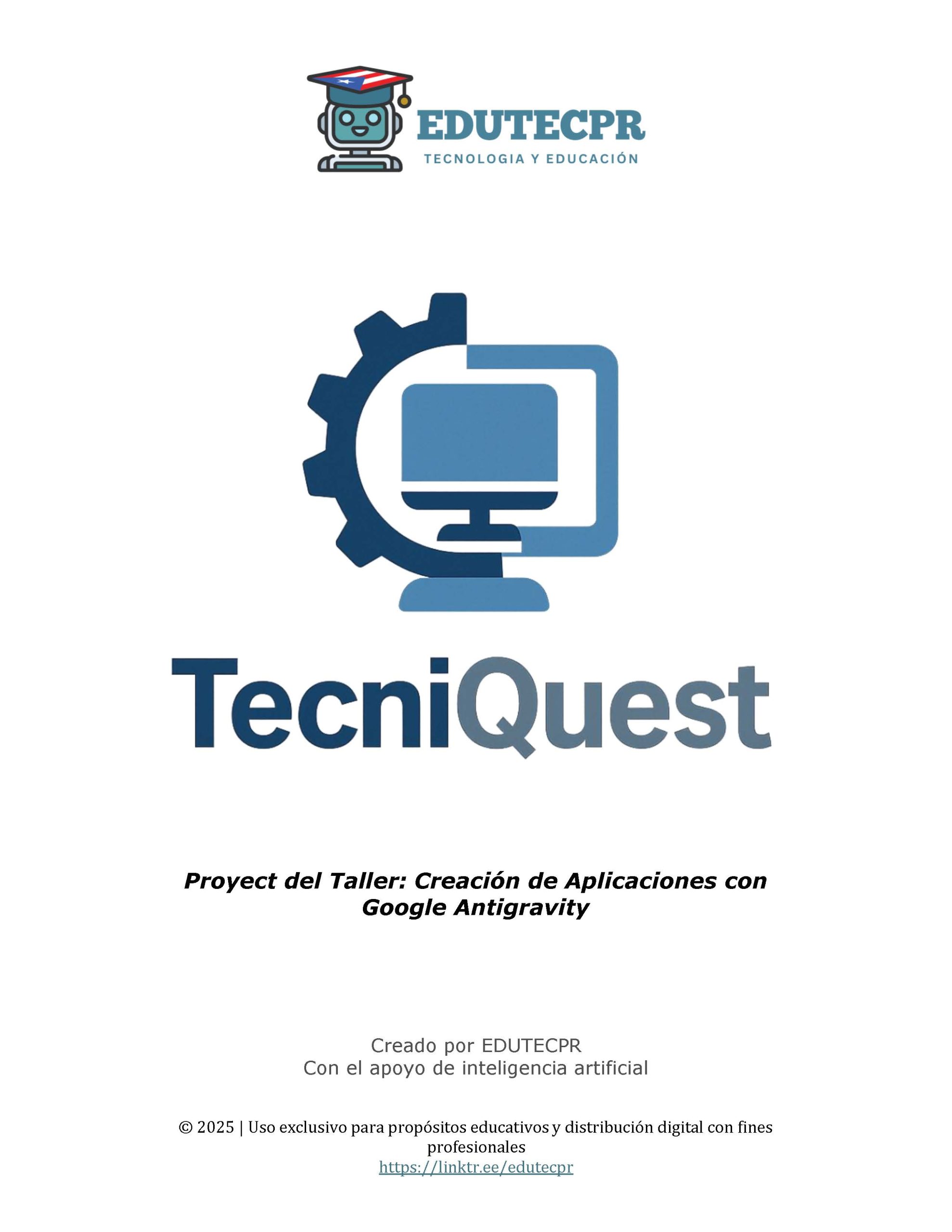 Manual de Laboratorio – Proyecto TecniQuest