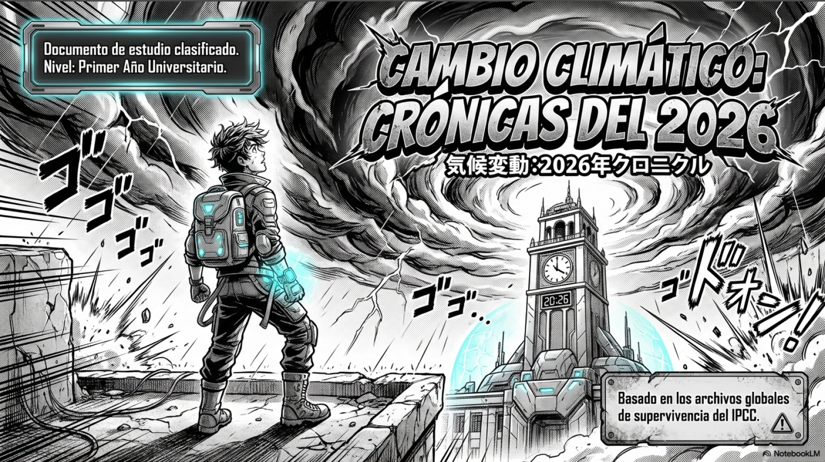 Ejemplo Comic – 2026 Climate Chronicles